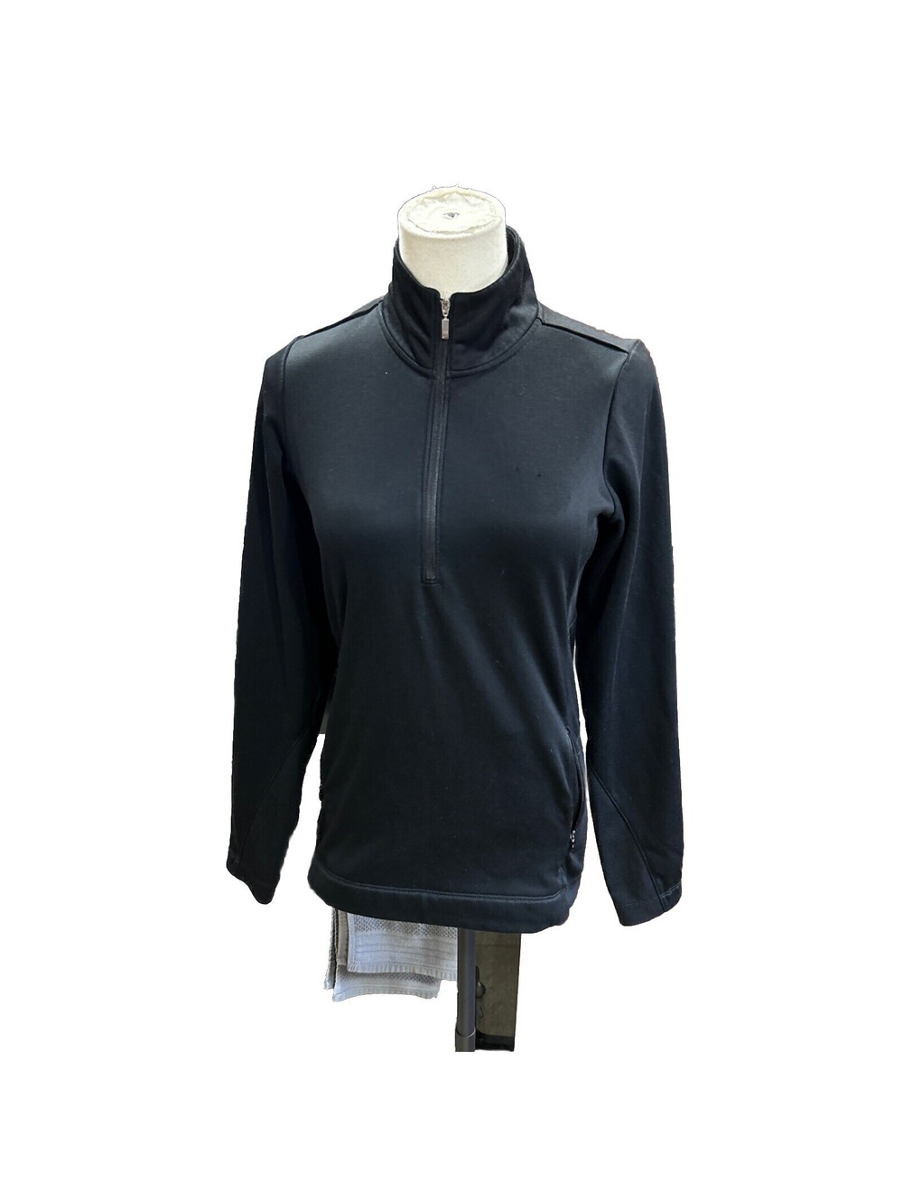 Nike Golf Women’s Sweatshirt 1/4 Zip Small Tour Performance Therma Fit Black